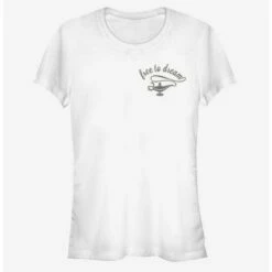 Promo 🔔 Disney Aladdin 2019 Free To Dream 👧 Girls T-Shirt 👏