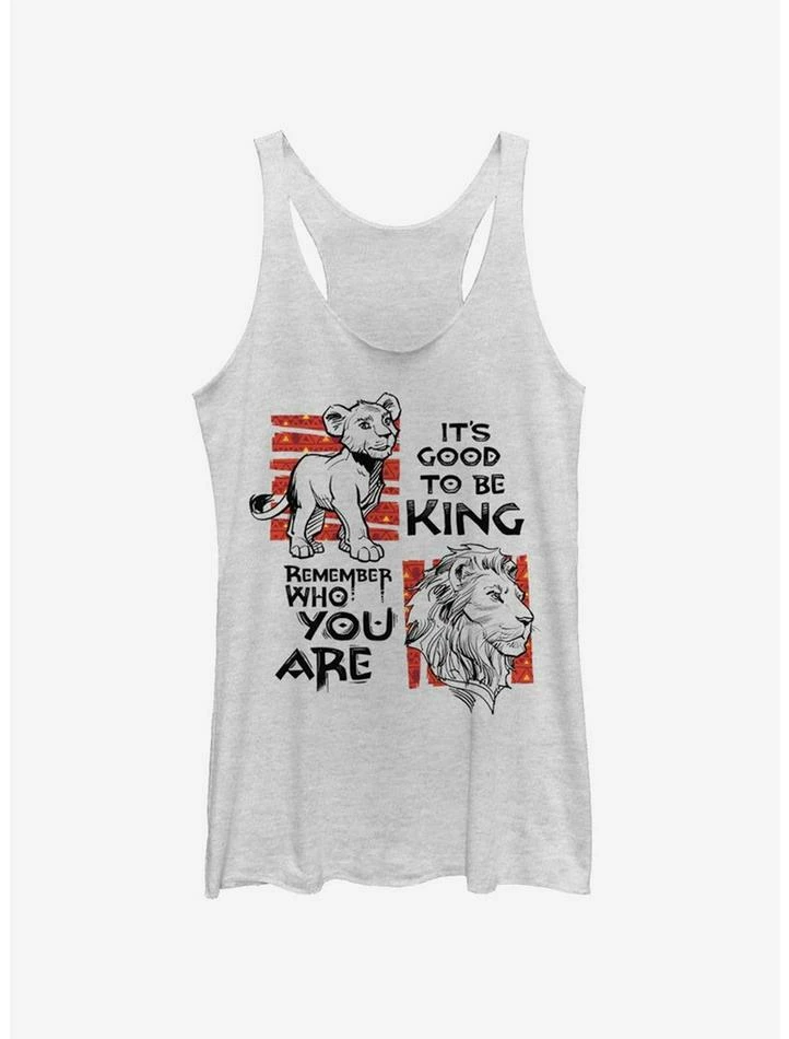 Discount ๐ Disney The Lion King 2019 Simba Text ๐ง Girls Tank ๐