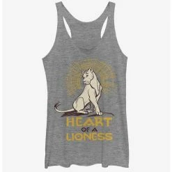 Discount ❤️ Disney The Lion King 2019 Lioness Heart 👧 Girls Tank 🛒