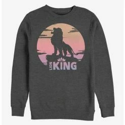 Discount ⌛ Disney The Lion King 2019 Sunset Logo Sweatshirt 🥰