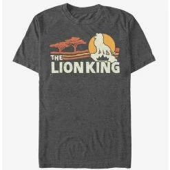 Promo 😀 Disney The Lion King 2019 Savannah Scene Back T-Shirt 🔥