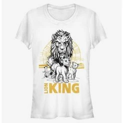 Buy 😉 Disney The Lion King 2019 Lion King Group 👧 Girls T-Shirt 👏