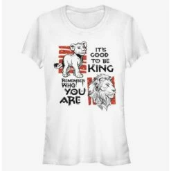 Cheapest 👍 Disney The Lion King 2019 Simba Text 👧 Girls T-Shirt 💯