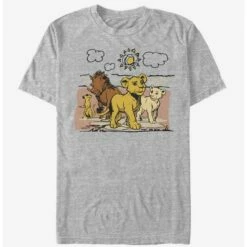 Best Pirce 💯 Disney The Lion King 2019 Hakuna Group T-Shirt 😀
