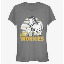 Cheapest ✨ Disney The Lion King 2019 No Worries Club 👧 Girls T-Shirt 👍