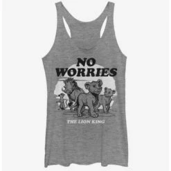 Buy 🌟 Disney The Lion King 2019 No Worries Back 👧 Girls Tank ⌛