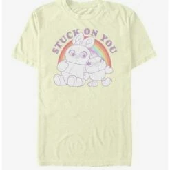 Best reviews of ⭐ Disney Pixar Toy Story 4 Rainbow Pals Natural T-Shirt 👏