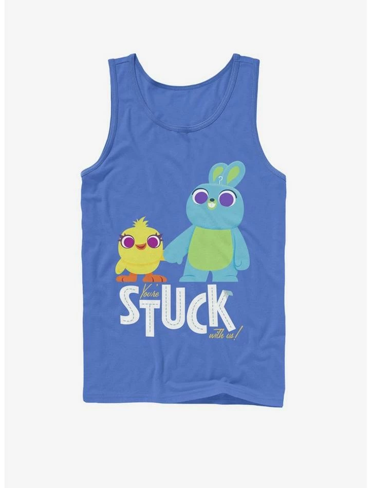 Buy โค๏ธ Disney Pixar Toy Story 4 Stuck With Us Royal Blue Tank Top ๐