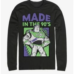 Outlet 🧨 Disney Pixar Toy Story 4 Nineties Buzz Long-Sleeve T-Shirt 🛒