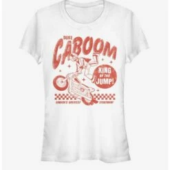 Deals 🔥 Disney Pixar Toy Story 4 The Greatest Stuntman 👧 Girls White T-Shirt 🔥