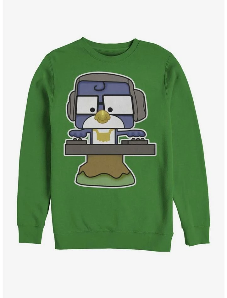 Best Sale ๐ Disney Pixar Toy Story 4 DJ Blu-Jay Kelly Green Sweatshirt ๐