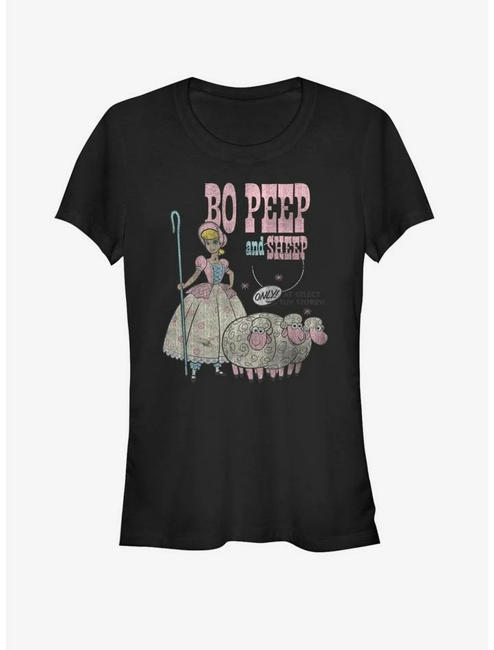 Brand new 🥰 Disney Pixar Toy Story 4 Bo Peep And Sheep 👧 Girls T-Shirt ⌛