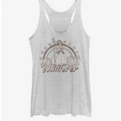 Best Sale 👍 Disney Pixar Toy Story 4 Rain Bo Peep 👧 Girls White Heathered Tank Top ✨