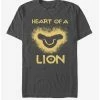 Coupon ⌛ Disney The Lion King 2019 Lion Heart Charcoal Grey T-Shirt ✨