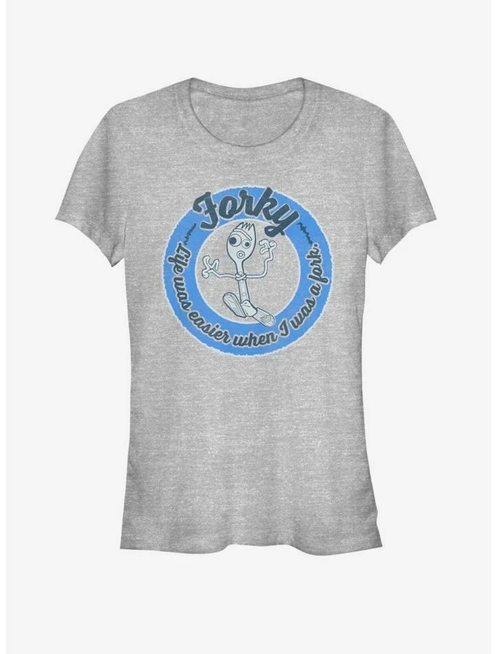 Wholesale 🥰 Disney Pixar Toy Story 4 Forky Back 👧 Girls Heathered T-Shirt 💯