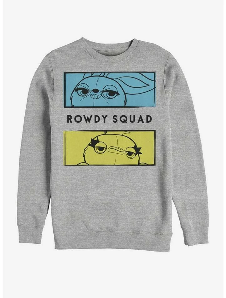 Top 10 🥰 Disney Pixar Toy Story 4 Rowdy Boxes Heathered Sweatshirt 🔥
