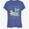 Budget 🔔 Disney Pixar Toy Story 4 Rowdy Squad 👧 Girls Royal Blue T-Shirt 🎉