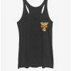Coupon 🤩 Disney Pixar Toy Story 4 Chest Color Logo 👧 Girls Heathered Tank Top ✨