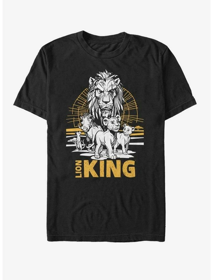 Top 10 🥰 Disney The Lion King 2019 Lion King Group T-Shirt 🥰