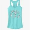 Deals 👏 Disney Pixar Toy Story 4 I Don't Belong 👧 Girls Cancun Blue Tank Top 🎁