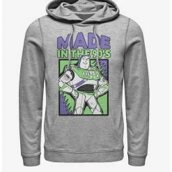 Wholesale 😉 Disney Pixar Toy Story 4 Nineties Buzz Heathered Hoodie 👍