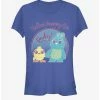 Flash Sale 🛒 Disney Pixar Toy Story 4 Ducky Bunny Pastel 👧 Girls Royal Blue T-Shirt ✔️