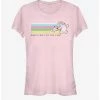 Outlet 😀 Disney Pixar Toy Story 4 Which Way To Fun 👧 Girls Light Pink T-Shirt 🎉