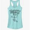 Deals 😉 Disney Pixar Toy Story 4 Doodle Fork 👧 Girls Cancun Blue Tank Top 🛒