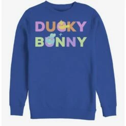 Best deal 😍 Disney Pixar Toy Story 4 What's In A Name Royal Blue Sweatshirt ✔️