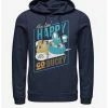 Cheap ✨ Disney Pixar Toy Story 4 Happy Go Ducky Navy Blue Hoodie 👏