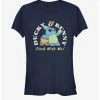 Best Pirce 🥰 Disney Pixar Toy Story 4 Ducky And Bunny Brand 👧 Girls Navy Blue T-Shirt 🎉