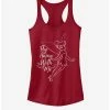 New 🎉 Disney Tinker Bell Fly Away With Me 👧 Girls Tank ✨