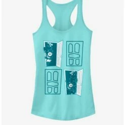 Cheapest 🧨 Disney Pixar Monsters Inc. Four Door 👧 Girls Tank 🤩
