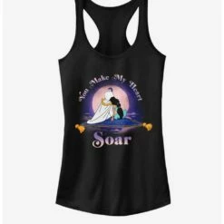 Promo ✔️ Disney Aladdin You Make My Heart Soar 👧 Girls Tank ✔️
