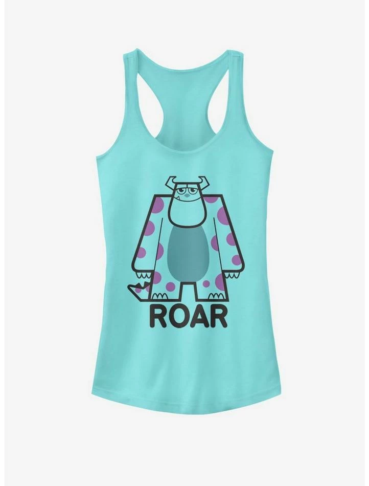 Best Pirce ⭐ Disney Pixar Monsters Inc. Kitty Lines 👧 Girls Tank ✔️