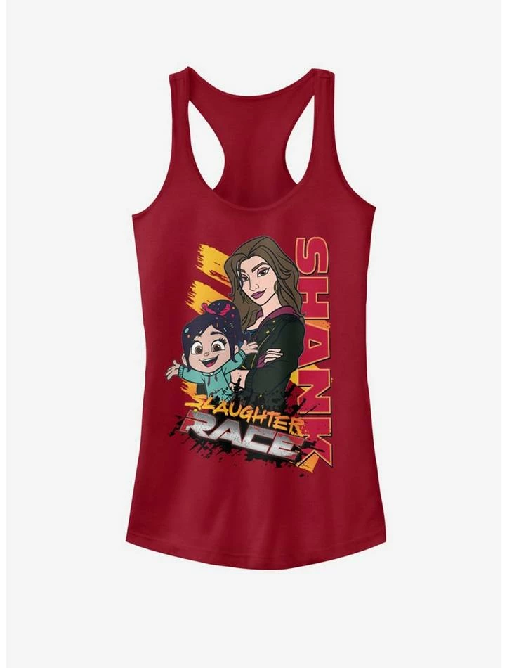 Coupon 🌟 Disney Wreck-It Ralph Shank Race 👧 Girls Tank ✨
