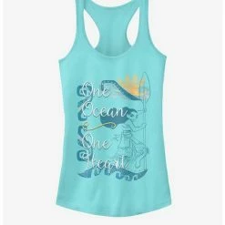 Cheapest 🛒 Disney Moana One Heart 👧 Girls Tank 👍