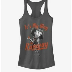 Best Pirce 🔔 Disney Pixar Incredibles Runway 👧 Girls Tank 🔥