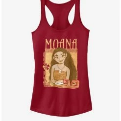 Outlet 💯 Disney Moana Smile 👧 Girls Tank ✨