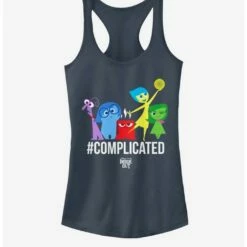 Flash Sale 👍 Disney Pixar Inside Out Complicated 👧 Girls Tank 🎉