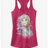 Outlet 👏 Disney Frozen Anna Flowers 👧 Girls Tank 🌟