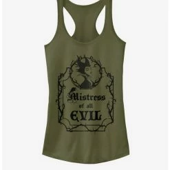 Hot Sale 🥰 Disney Villains Mistress Of All Evil 👧 Girls Tank 😀