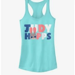 Hot Sale 💯 Disney Zootopia Judy Hopps Face 👧 Girls Tank 🧨
