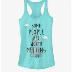 Brand new 🔔 Disney Frozen Melting Snow 👧 Girls Tank 👏