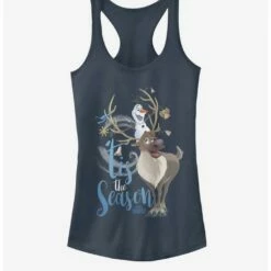 Deals 😉 Disney Frozen Olaf Season 👧 Girls Tank 🎉