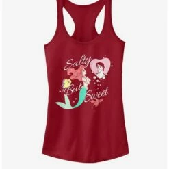 Promo ✔️ Disney The Little Mermaid Salty But Sweet 👧 Girls Tank ✔️