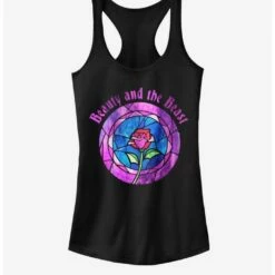 Top 10 😉 Disney Beauty and the Beast Glass Rose 👧 Girls Tank 🤩