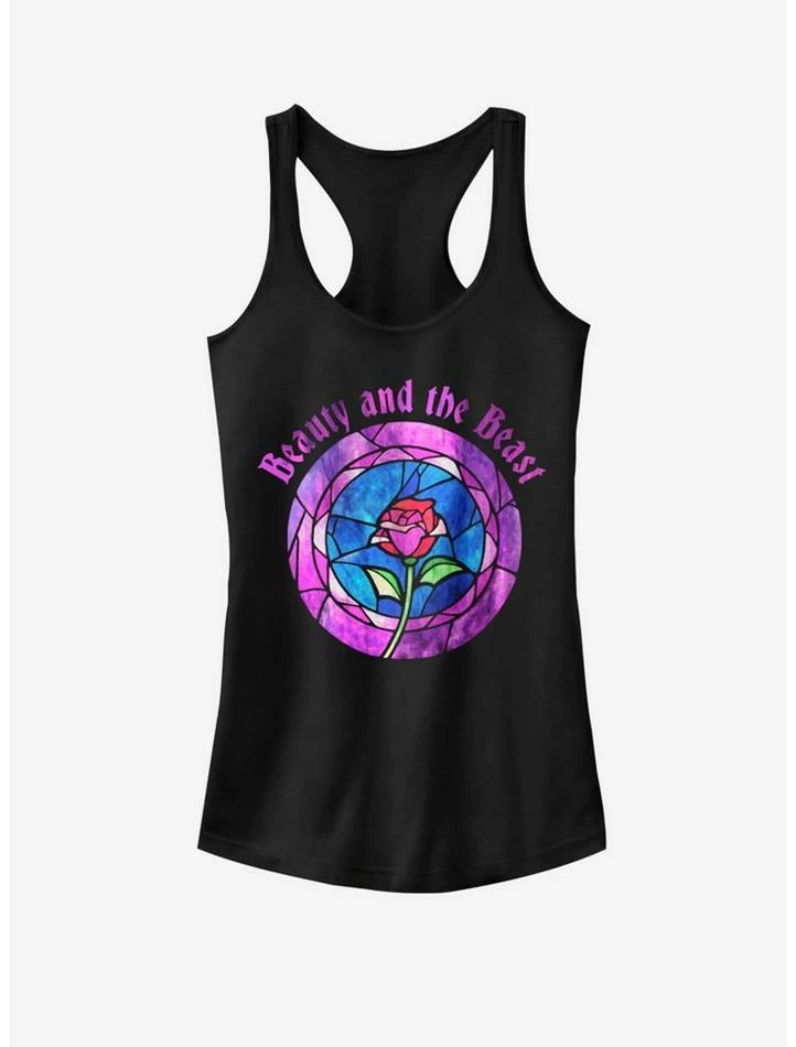 Top 10 😉 Disney Beauty and the Beast Glass Rose 👧 Girls Tank 🤩