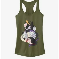 Outlet ⭐ Disney Villains Wicked Profile 👧 Girls Tank 🥰