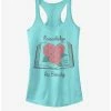 Brand new 🔔 Disney Beauty and the Beast Knowledge Is Beauty 👧 Girls Tank 😀